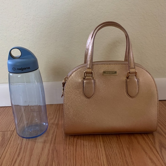 Kate Spade gold purse/satchel